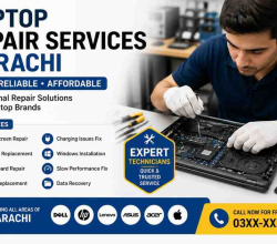 Laptop Repair Services in Karachi | Screen, Keyboard & Motherboard Repair